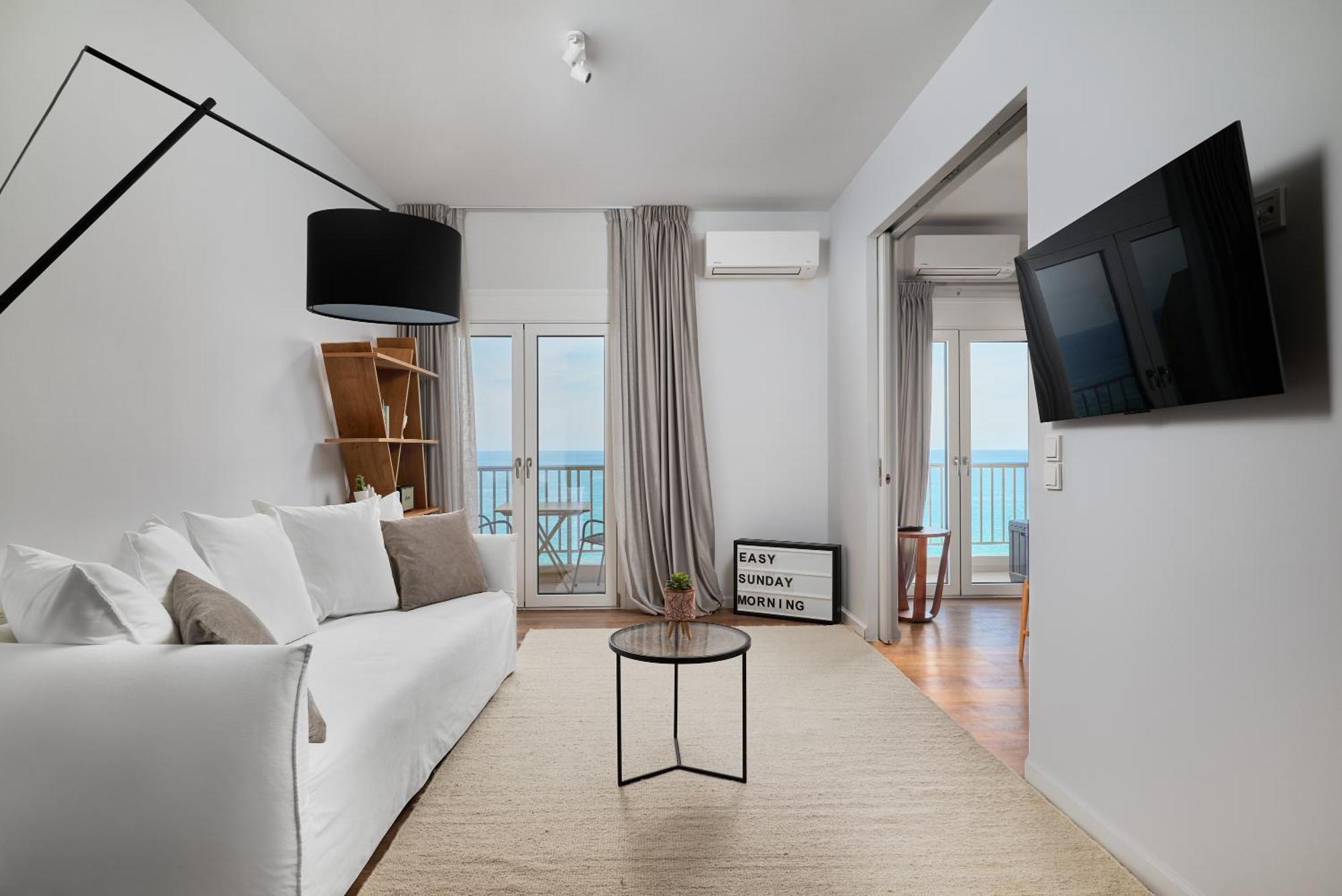 Crete - Heraklion Sea View Apartment 1 Eksteriør billede