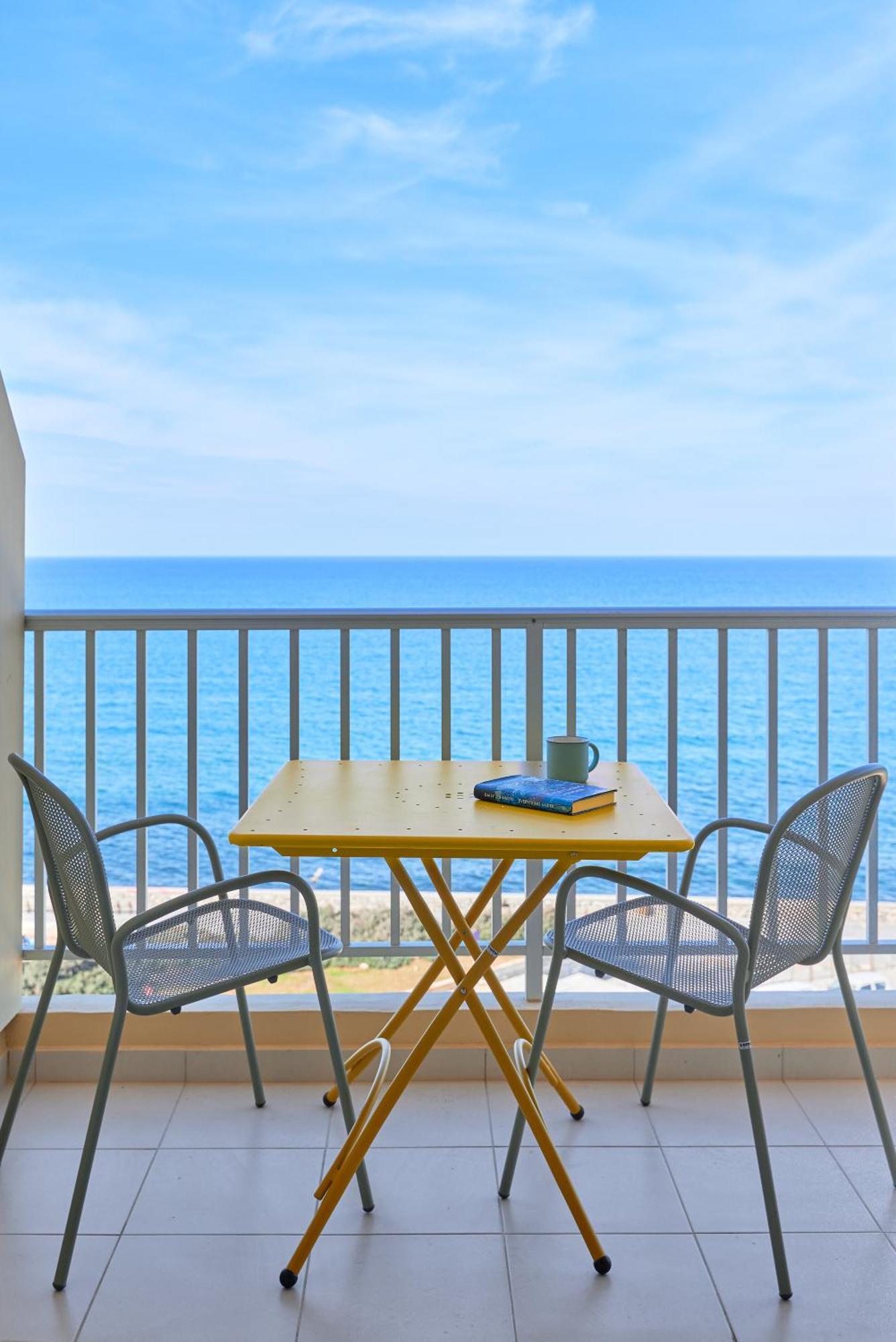 Crete - Heraklion Sea View Apartment 1 Eksteriør billede